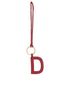 Mulberry D Initial Bag Charm, front view